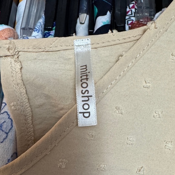 Mittoshop Cream Textured Blouse - Picture 2 of 2